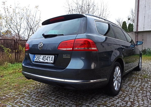 Volkswagen Passat cena 34400 przebieg: 274000, rok produkcji 2012 z Siewierz małe 407